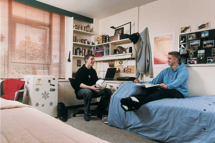 How do you select a roommate for a shared room?